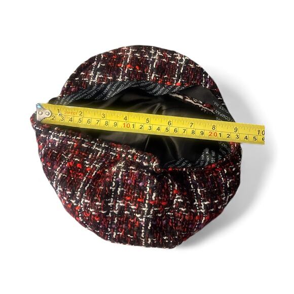 August Hat Company Red Plaid NewsBoy Hat. - Picture 5 of 7